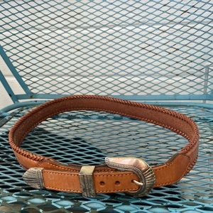 Leather Western Style Belt